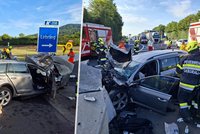 Česká rodina bourala v Rakousku: Na místo letěl vrtulník