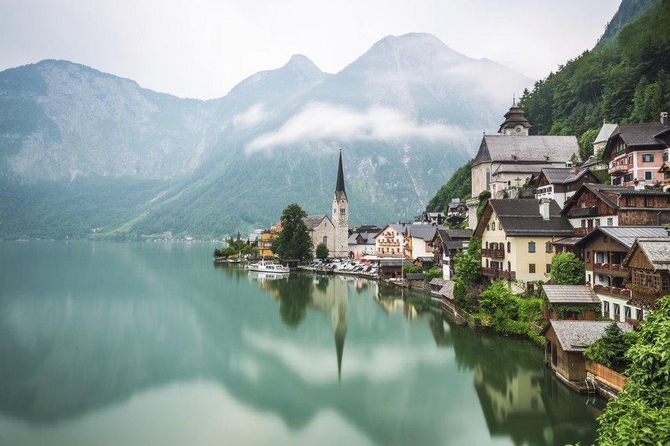 Hallstat je mimořádně půvabný