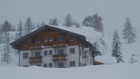 Rakousko na začátku ledna zasypaly přívaly sněhu