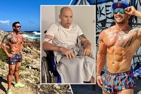 Trenér celebrit Tomáš Hradecký bojuje s rakovinou: Peníze má na jedinou dávku léku! Potřebuje jich 10