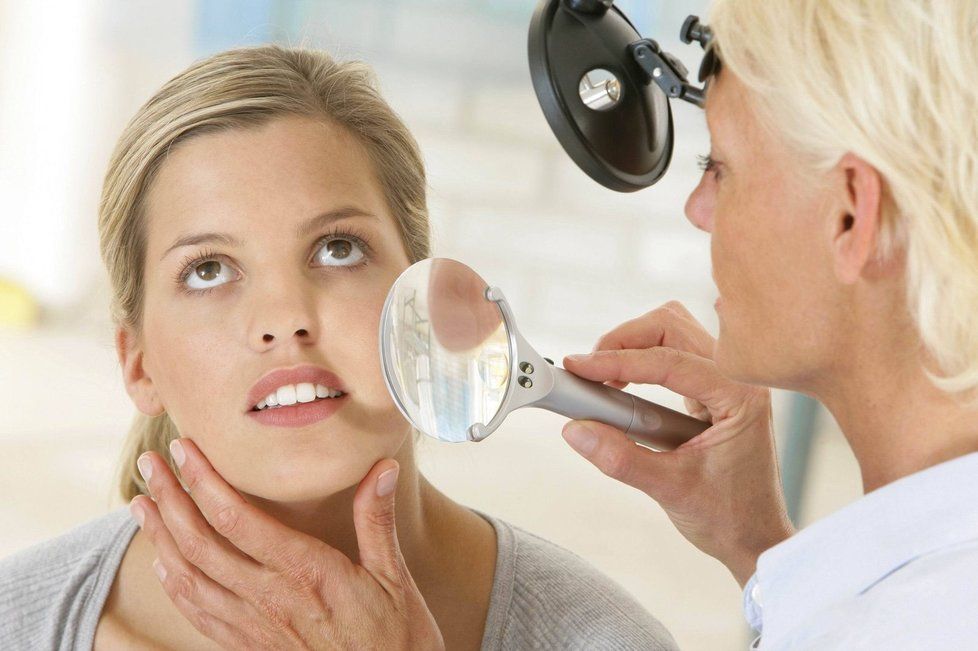 Kožní nádor zvaný bazalion se nejčastěji tvoří na obličeji.