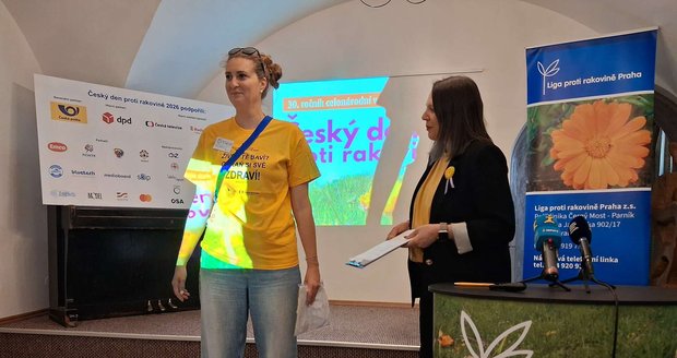 Tisková konference Ligy proti rakovině představila letošní ročník sbírky Český den proti rakovině.