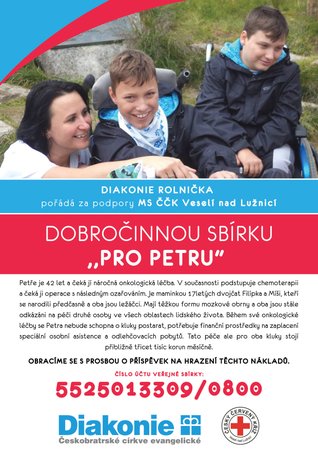 Petřini synové mají těžkou formu obrny, jí teď diagnostikovali rakovinu: Pomůžete jí sehnat peníze na asistentku?