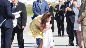 Princezna Kate s princeznou Diamond