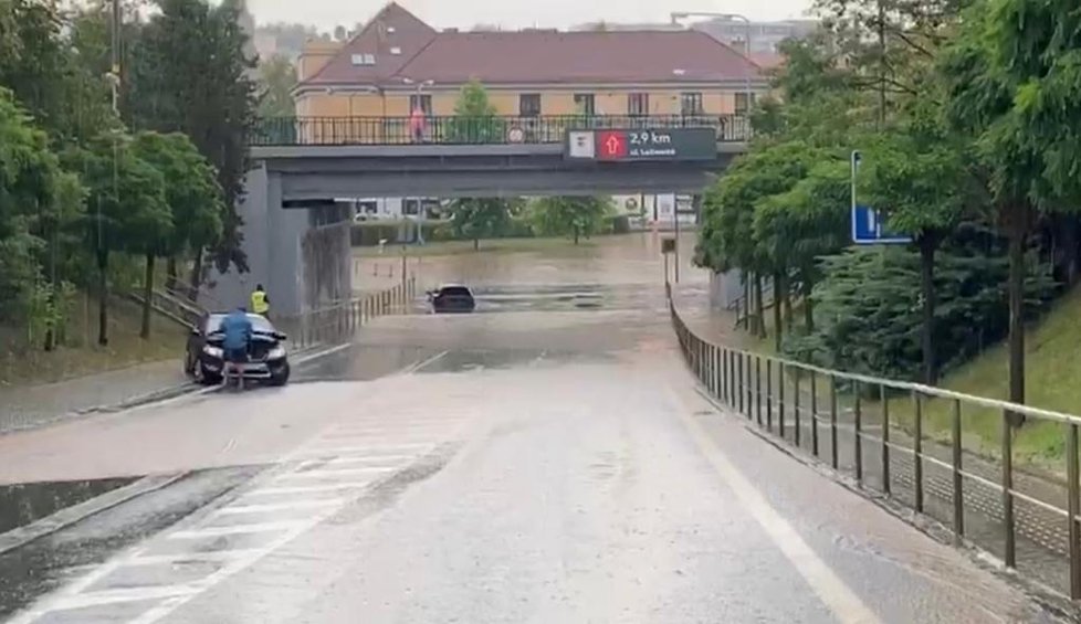 Rakovník po bouřce (19.7.2020)