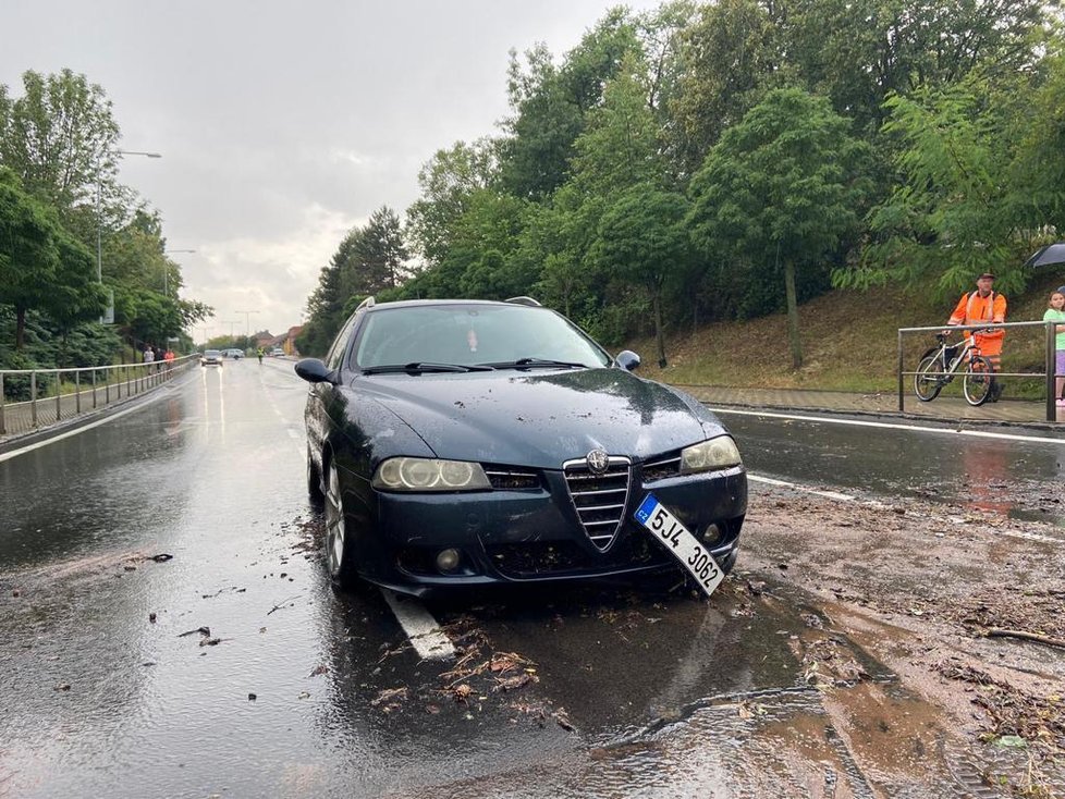 Rakovník po bouřce (19.7.2020)