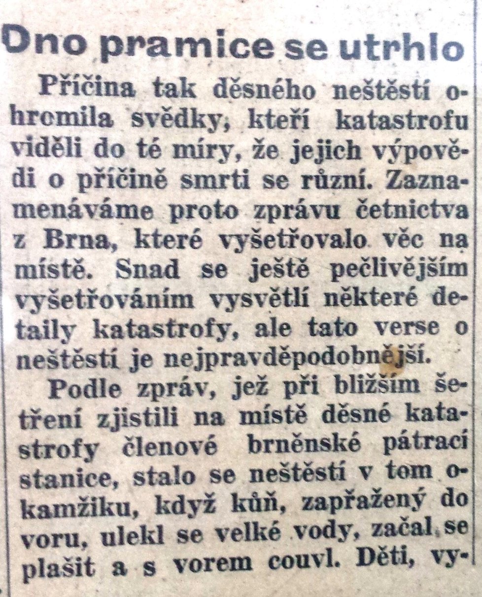 O rakvické tragédii referovaly na jaře 1936 obšírně všechny noviny. Parlament dokonce přerušil rozpravu, aby vyjádřil rodinám soustrast.