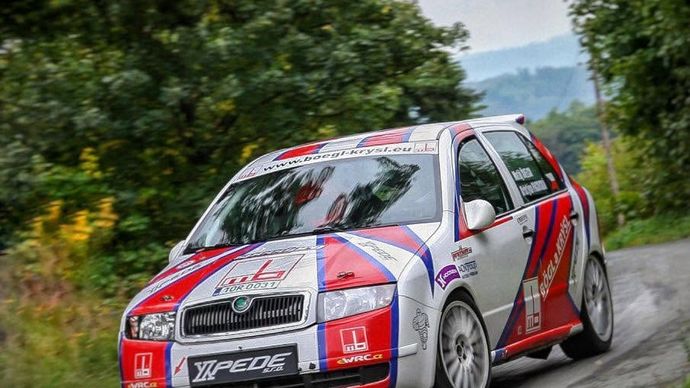 Talent českého rally Matěj Švelch ze Sušice.