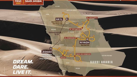 Rallye Dakar 2022 odhaluje trasu a účastníky. Vrátí se slavné jméno a Audi nasadí nezvyklý hybrid