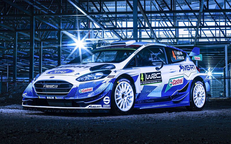 Takhle budou vypadat tovární Fiesty WRC modrobílého oválu pro nadcházející sezonu 2020