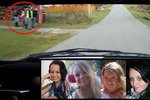 Na videu z tragické rallye v Lopeníku zachytila kamera dívky, které o několik okamžiků později tragicky zemřely. Tady ještě mávaly jezdcům...