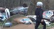 Nad ruskou Rallye Pskov kroužila smrt. V nebezpečné zatáčce skončilo hned šest pilotů!
