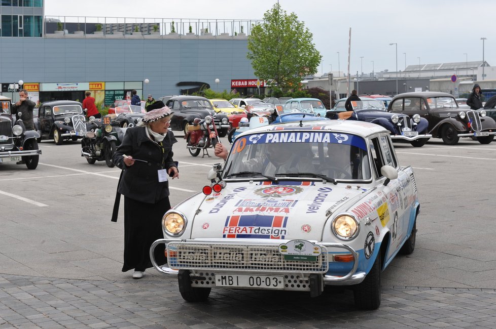 Rallye se Škodou 1000 MB