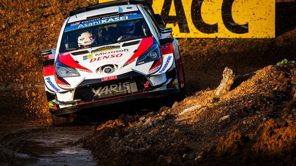 Katalánská rallye po 2. dnu: Neuville vede, Tänak bojuje