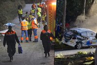 Sedmá oběť rallye smrti: V nemocnici zemřela 11letá dívka