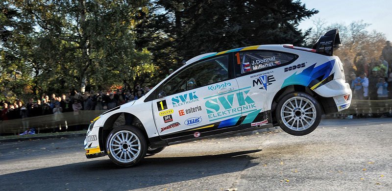 Ford Focus WRC v rukou Jana Dohnala mají čeští diváci hodně rádi