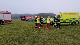 Tragická dopravní nehoda malého letounu v Ralsku