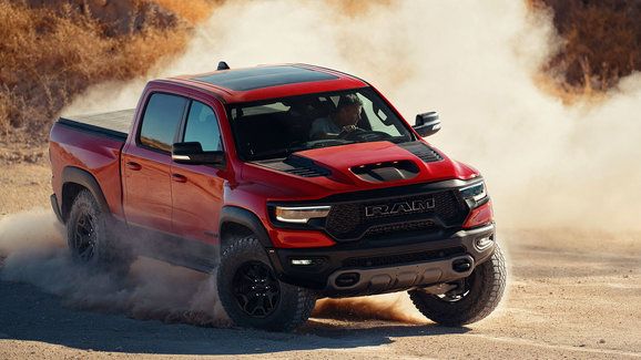 Nový RAM 1500 TRX je prý nejvýkonnější a nejrychlejší produkční pick-up