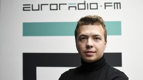 Zadržený běloruský novinář Raman Pratasevič