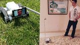 Rozvedený táta vynalezl robota, aby si mohl s dětmi hrát na dálku