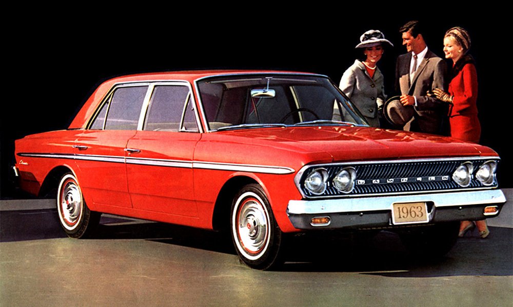 Sedan Rambler Classic 770 ročníku 1963 byl model s nejvyšší úrovní výbavy.