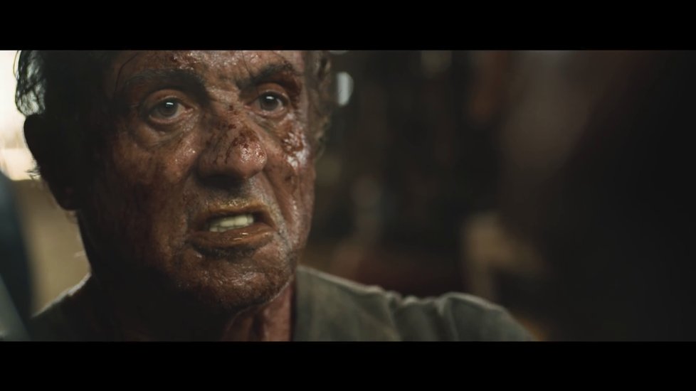 Záběry z traileru na film Rambo: Poslední krev (Rambo: Last Blood).