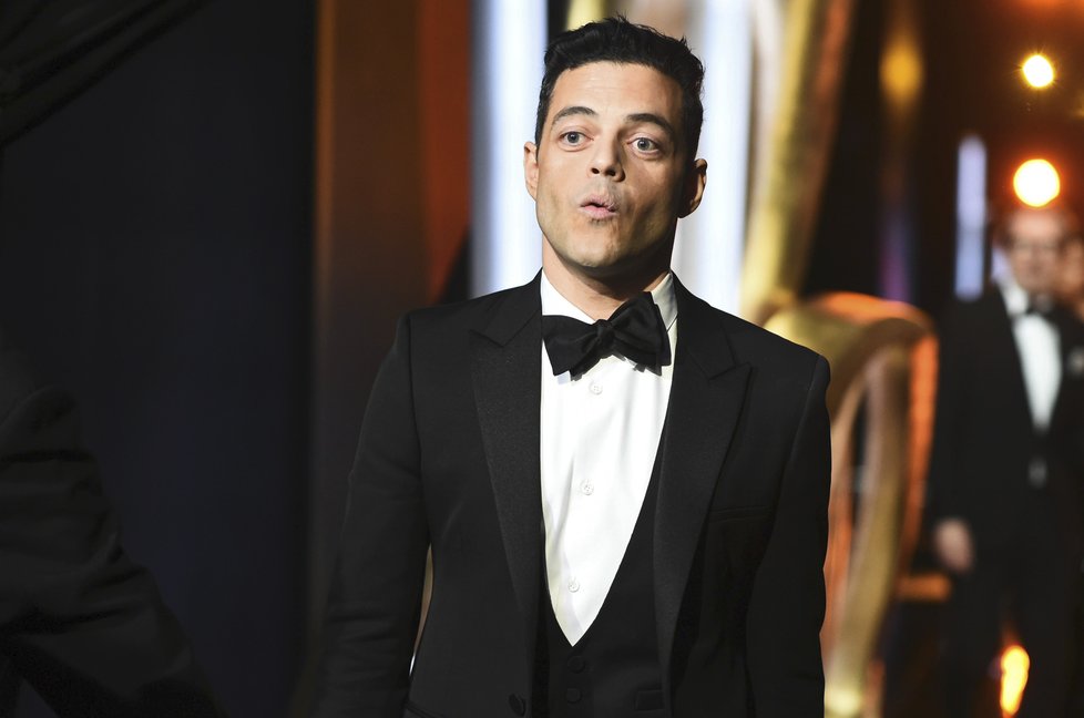 Rami Malek převzal Oscara