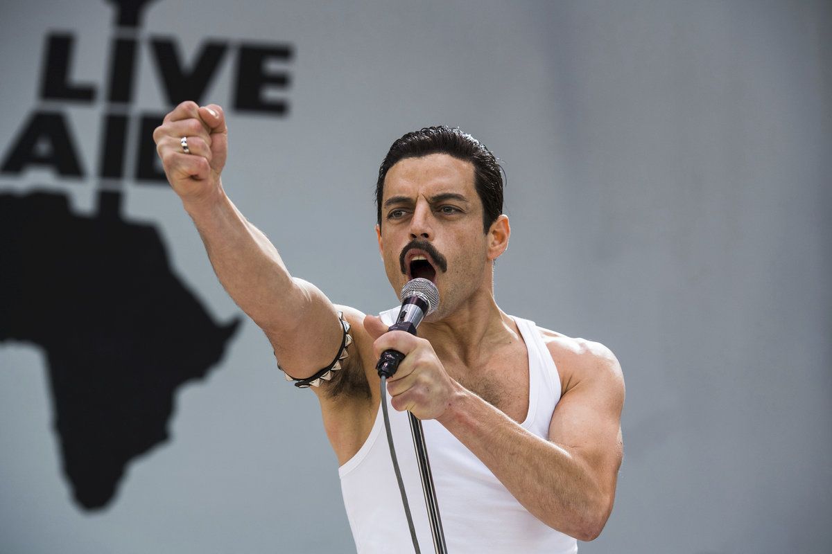 Rami Malek jako Freddie Mercury