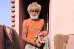 Ramjeet (96) s novorozeným synem Ranjeetem