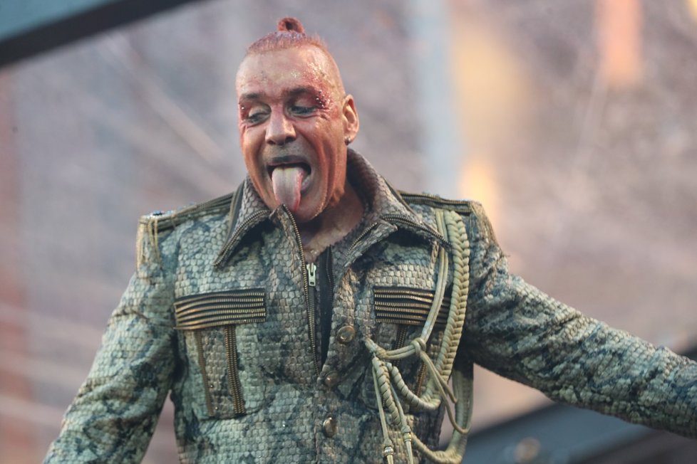 Till Lindemann, zpěvák skupiny Rammstein