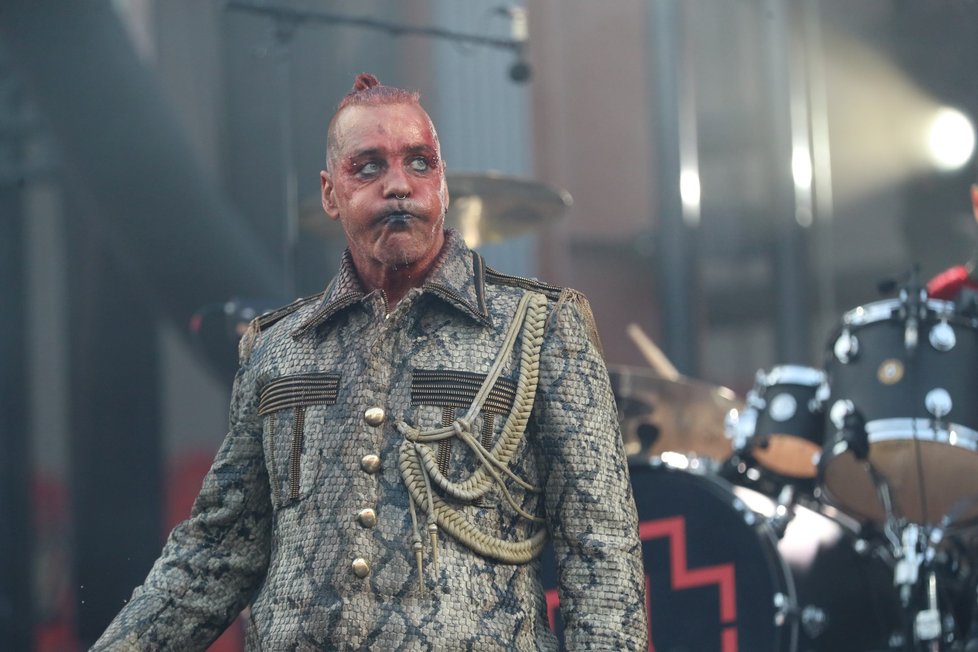 Till Lindemann, zpěvák skupiny Rammstein