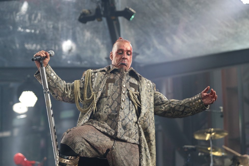 Till Lindemann, zpěvák skupiny Rammstein