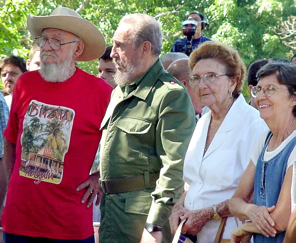 Ramón Castro s bratrem Fidelem