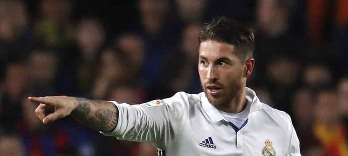 Kapitán Realu Madrid Sergio Ramos vyrovnal El Clásico v poslední minutě