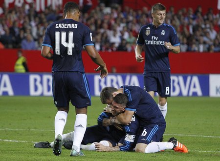 Kapitán Realu Madrid Sergio Ramos má jako mnoho jeho spoluhráčů se zraněními v letošní sezoně problémy