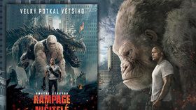 Rampage Ničitelé: Dwayne Johnson kámoší s digitální megaopicí a (zase) zachraňuje svět. • V Česku od 12. 4. 2018.