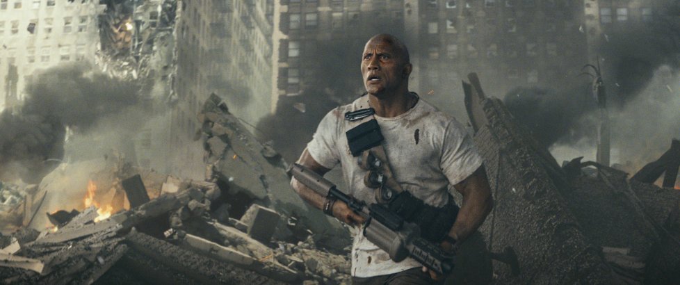 Rampage Ničitelé: Dwayne Johnson kámoší s digitální megaopicí a (zase) zachraňuje svět. • V Česku od 12. 4. 2018.