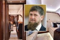 Putinův řezník Kadyrov si užívá luxusu: Do Dubaje lítá tryskáčem za téměř 2 miliardy!