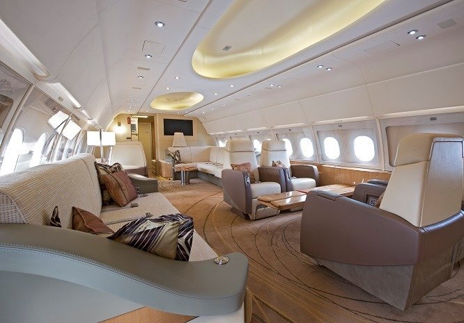 Čečenský prezident Ramzan Kadyrov vlastní luxusní letadlo.
