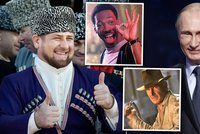 Putin jako Indiana Jones, Kadyrov jako policajt z Beverly Hills?