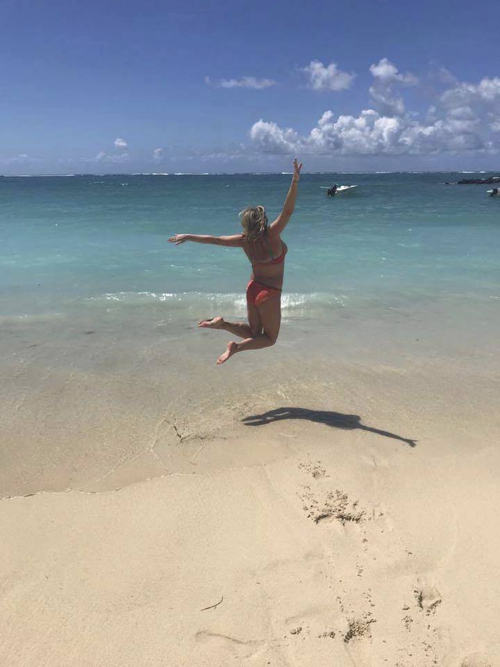 Regina Řandová je na dovolené na Mauriciu.