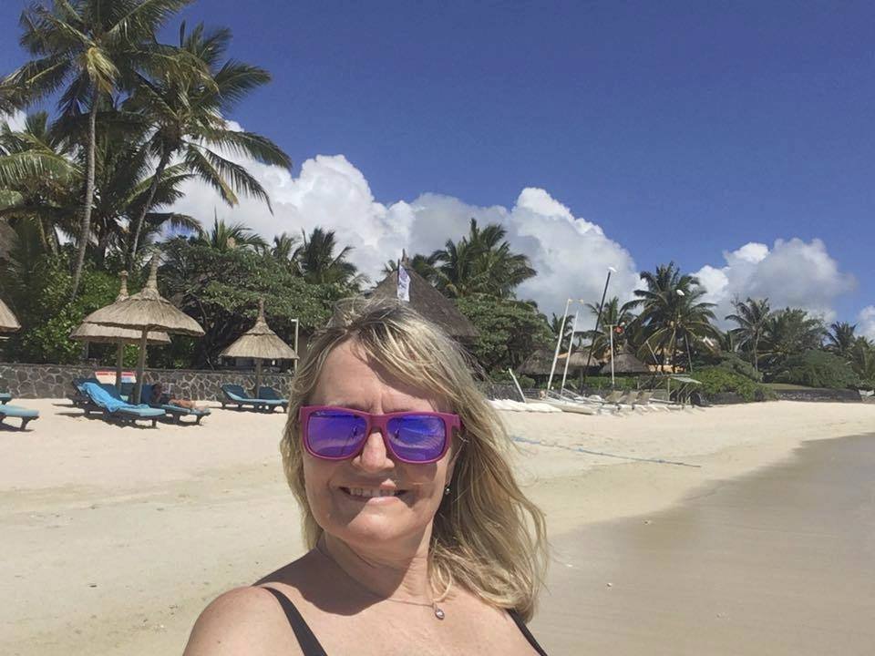 Regina Řandová je na dovolené na Mauriciu.