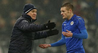 Na titul musíme zapomenout, burcuje Vardy. Ranieri chce vést jako voják