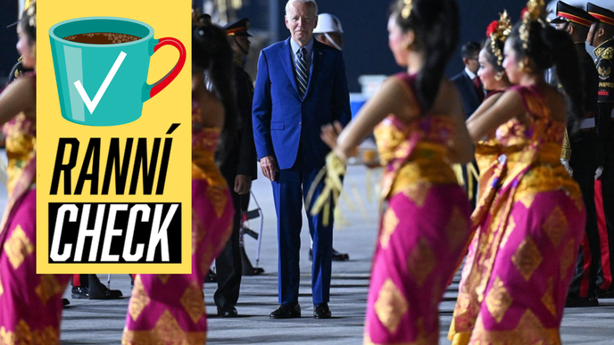 Americký prezident Joe Biden se má na indonéském ostrově Bali sejít s čínským prezidentem Si Ťin-pchingem.