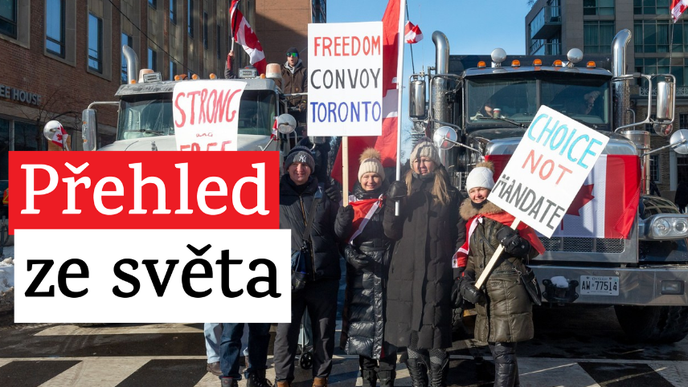 Ottawa vyhlásila nouzový stav kvůli protestům.