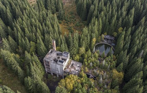 V roce 1940 začali Němci stavět u Rolavy na Sauersacku moderní důlní závod na těžbu cínových rud. Dřeli tam především muži z blízké Přebuzi, a váleční zajatci. Dolovalo v hloubce až 176 metrů a vyhloubilo se na 14 km chodeb.