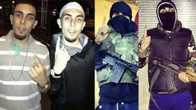 Proměnu z rappera na teroristu dokumentoval na svém facebooku