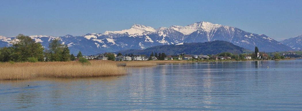 Městečko Rapperswil-Jona, kousek od alpských vrcholků, patří mezi nejlukrativnější místa ve Švýcarsku. 