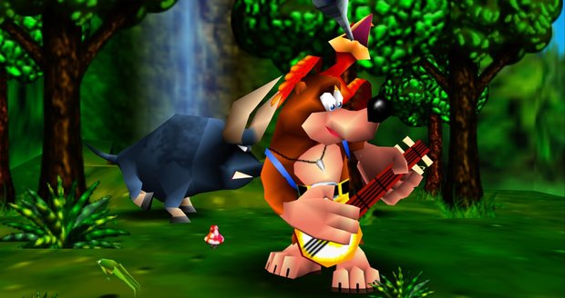 Banjo a Kazooie jsou nerozluční přátelé.