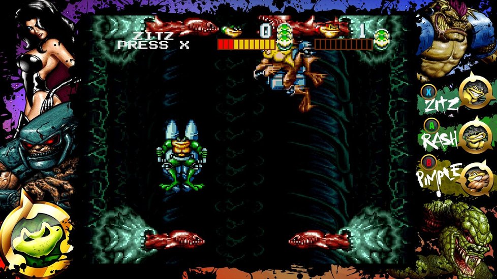 Battletoads Arcade jsou fenomenální arkádová zábava.